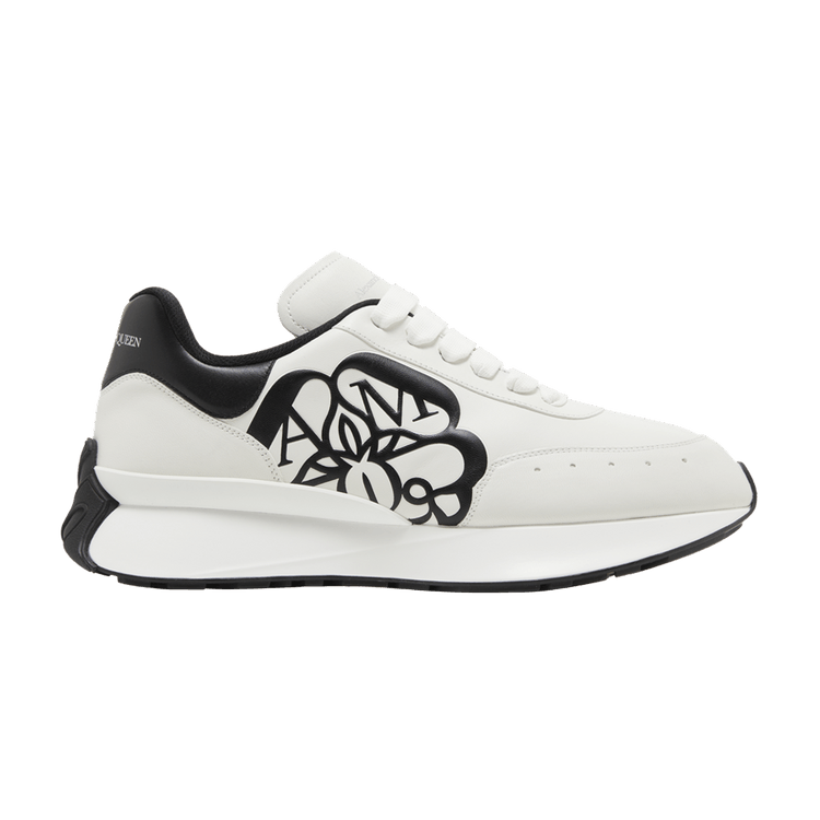 Alexander McQueen Sprint Runner White Black