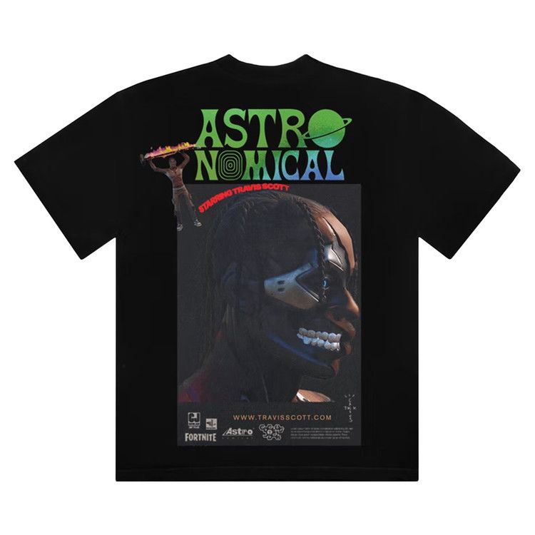 Cactus Jack Fortnite Event Black T-Shirt