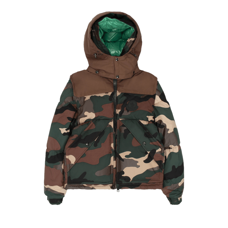 Moncler Cavet Camo Puffer Jacket Camo