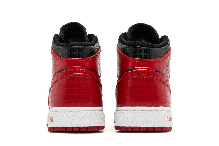 Jordan 1 Mid Bred Text GS