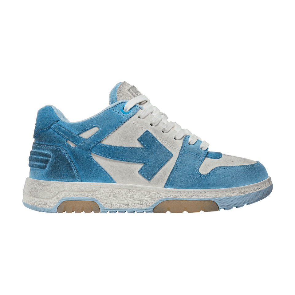 Off-White Out of Office White Light Blue Suede