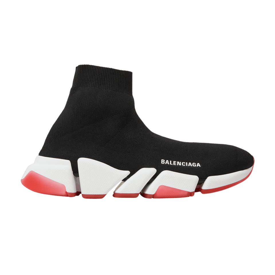 Balenciaga Speed 2.0 Sneaker Black Red