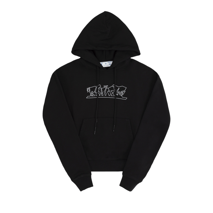 Off-White Figure Of Speech Over Hoodie Black/White