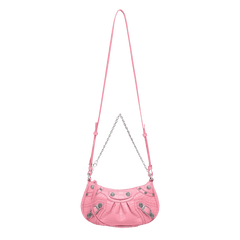 Balenciaga Mini Le Cagole Chain Bag Sweet Pink