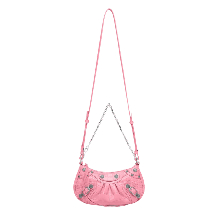 Balenciaga Mini Le Cagole Chain Bag Sweet Pink