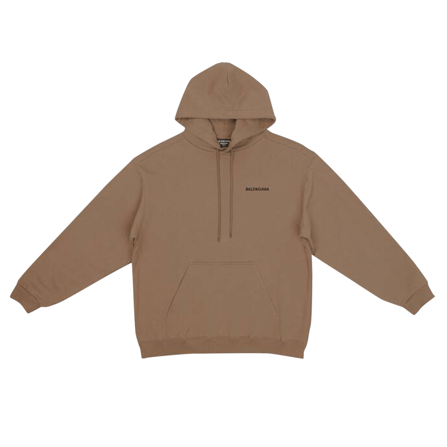 Balenciaga Hoodie Taupe/Black