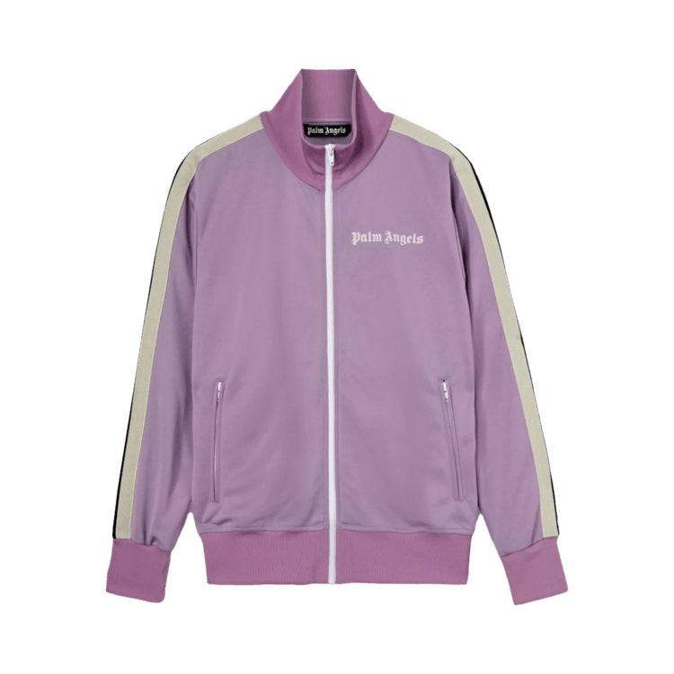 Palm Angels Classic Track Jacket Lilac/Off White