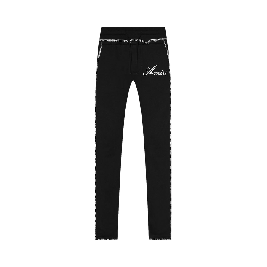 Amiri Stitch Flare Trouser Black