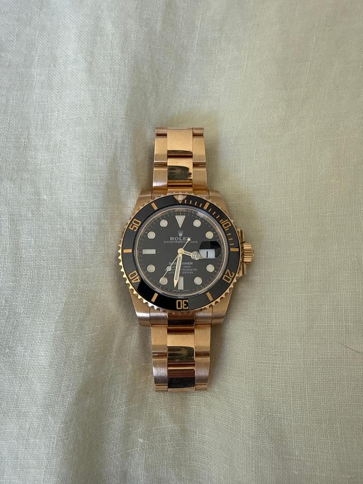 Rolex | Submariner | 116618 | Yellow gold | 40 mm | Yellow gold | Black | Automatic