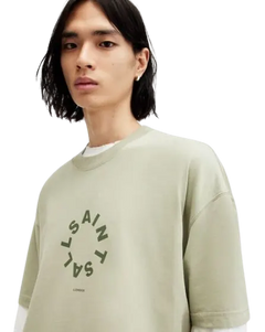 ALL SAINTS TIERRA SS CREW HERB GREEN