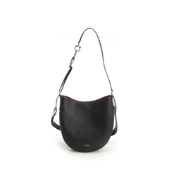 Ferragamo North - South Shoulder Bag in Black