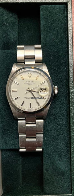 Rolex | Oyster Perpetual | 1500 | Steel | 34 mm | Steel | White | Automatic