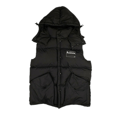 Moncler Kyle Gilet Logo Puffer Vest Black