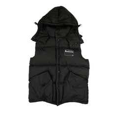 Moncler Kyle Gilet Logo Puffer Vest Black