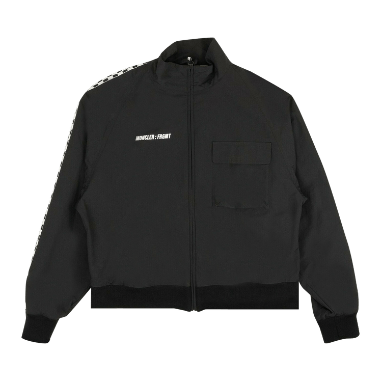 Moncler x Fragment Check Bomber Jacket Black