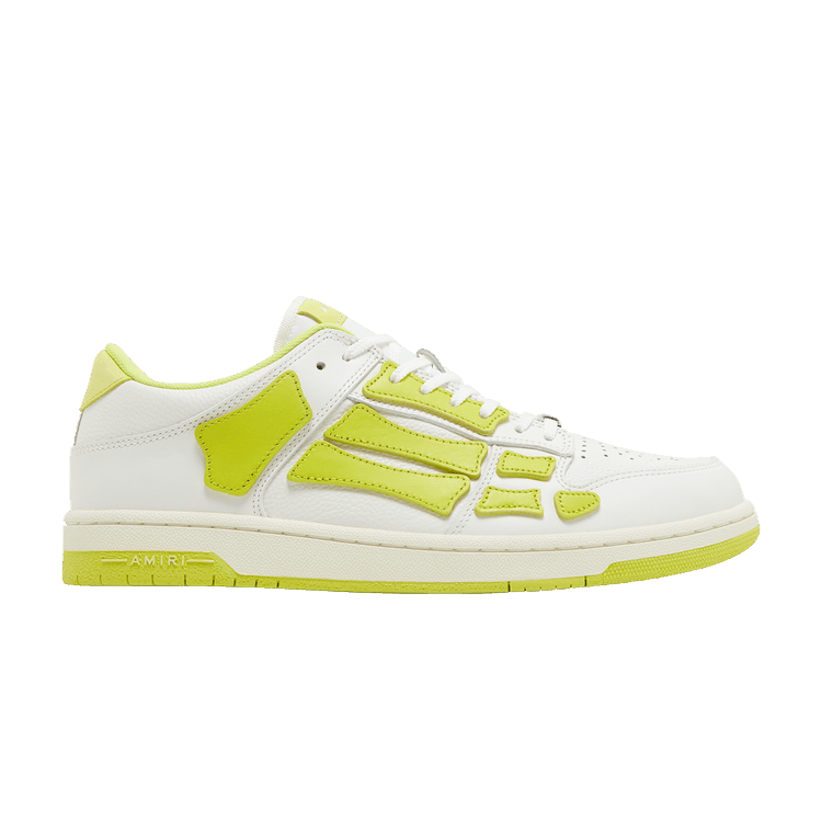 Amiri Skel Top Low White Lime