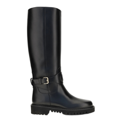 Valentino Vlogo Signature Calfskin High Boots