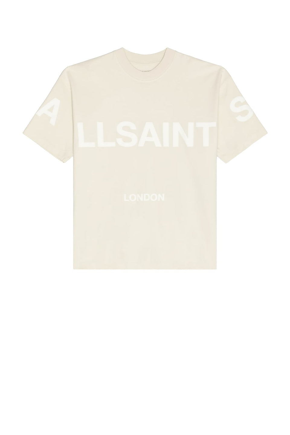ALL SAINTS BIGGY SS CREW BAILEY TAUPE