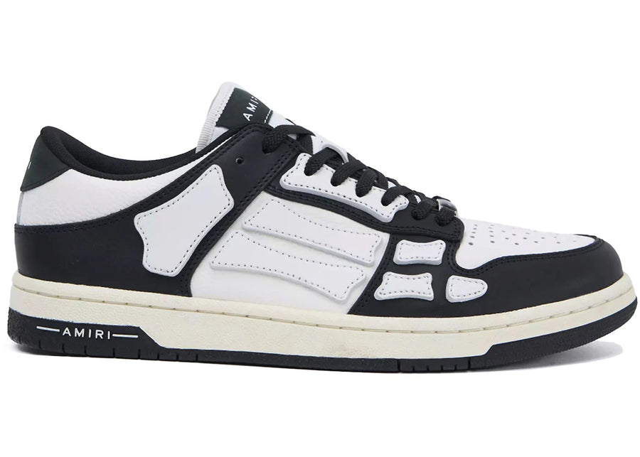 Amiri Skel Top Low Black White White
