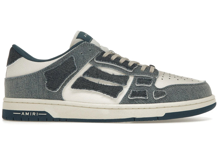 Amiri Skel Top Low Denim Slate Blue