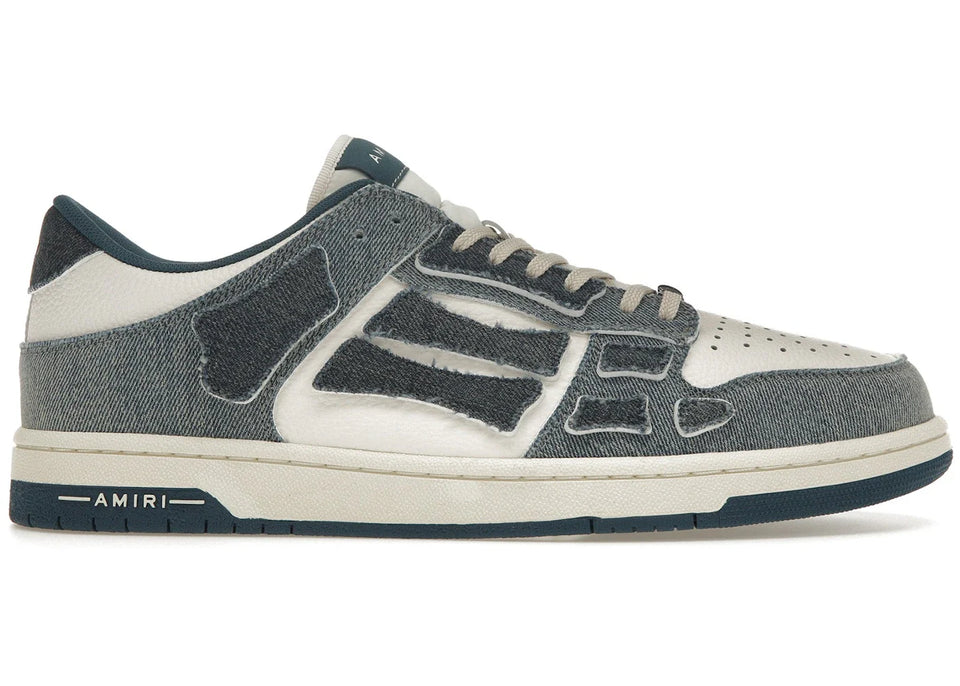 Amiri Skel Top Low Denim Slate Blue