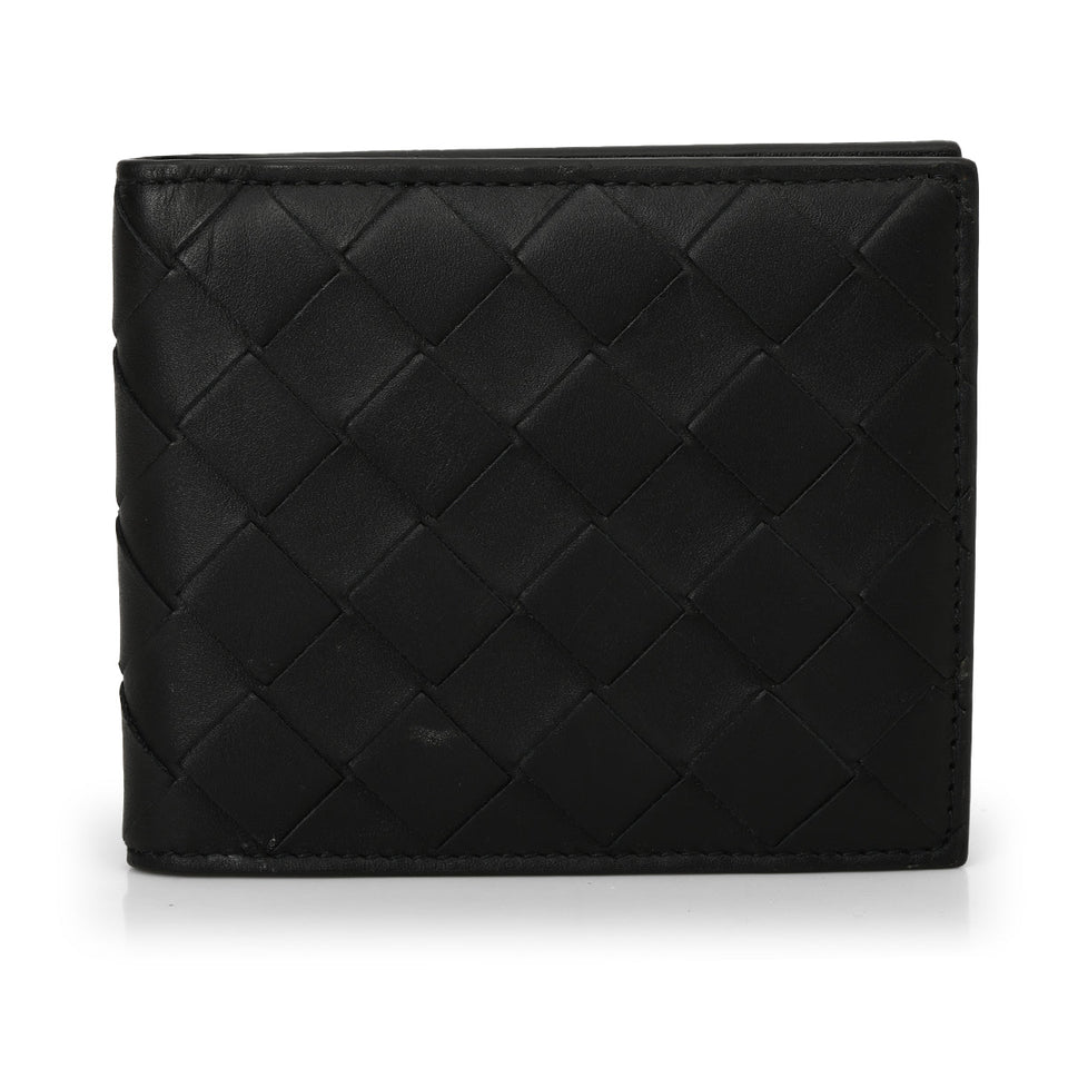 Bottega Veneta Intrecciato Bi - Fold Wallet One Size
