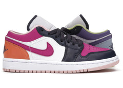 Jordan 1 Low Purple Magenta Womens