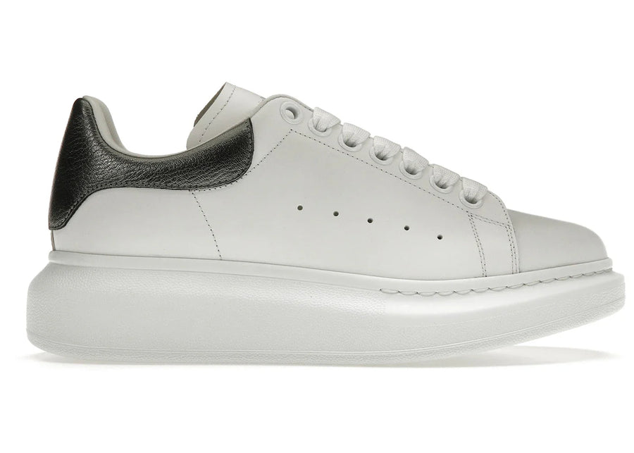 Alexander Mcqueen Oversized White Metallic (Women'S)