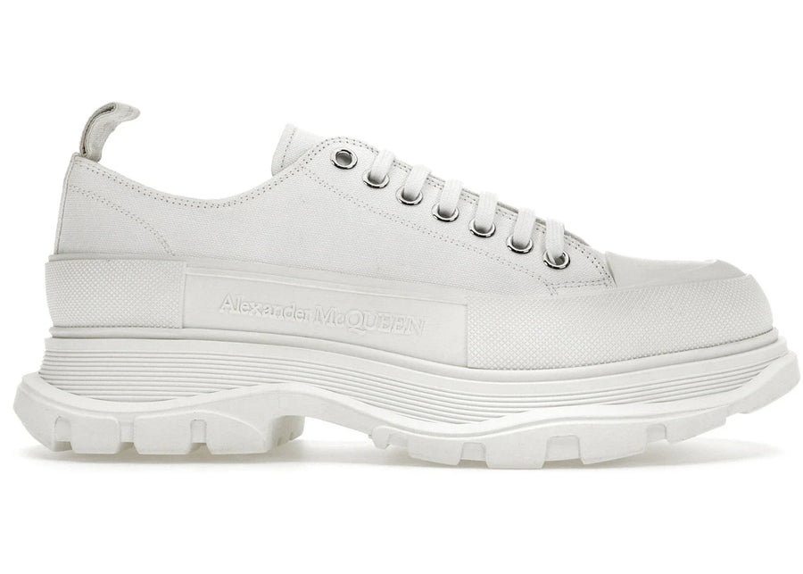 Alexander Mcqueen Tread Slick Low Lace Up White Fw21