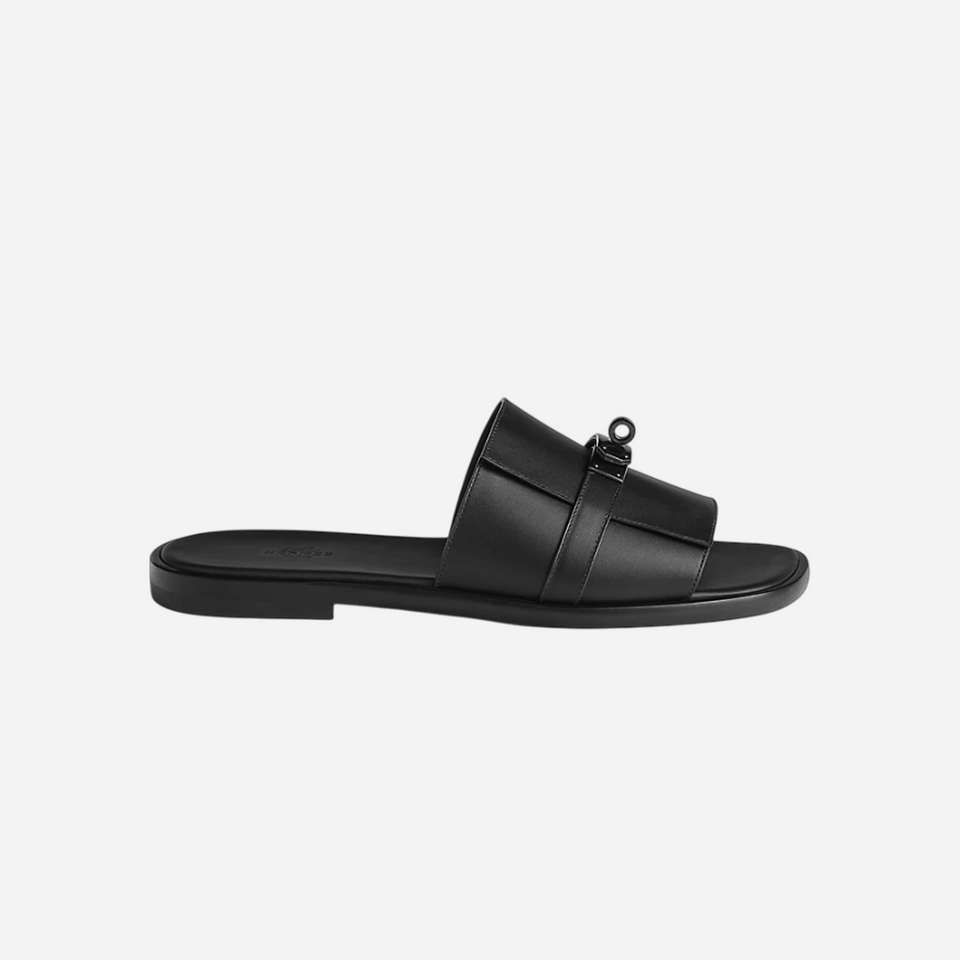 Hermes Gabriel Sandal Noir