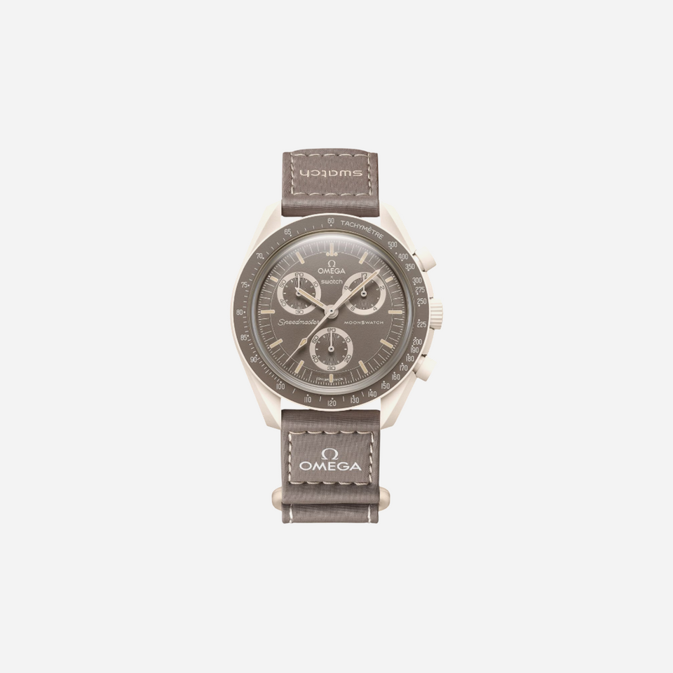 Swatch X Omega Bioceramic Moonswatch Mission To Earth - Desert