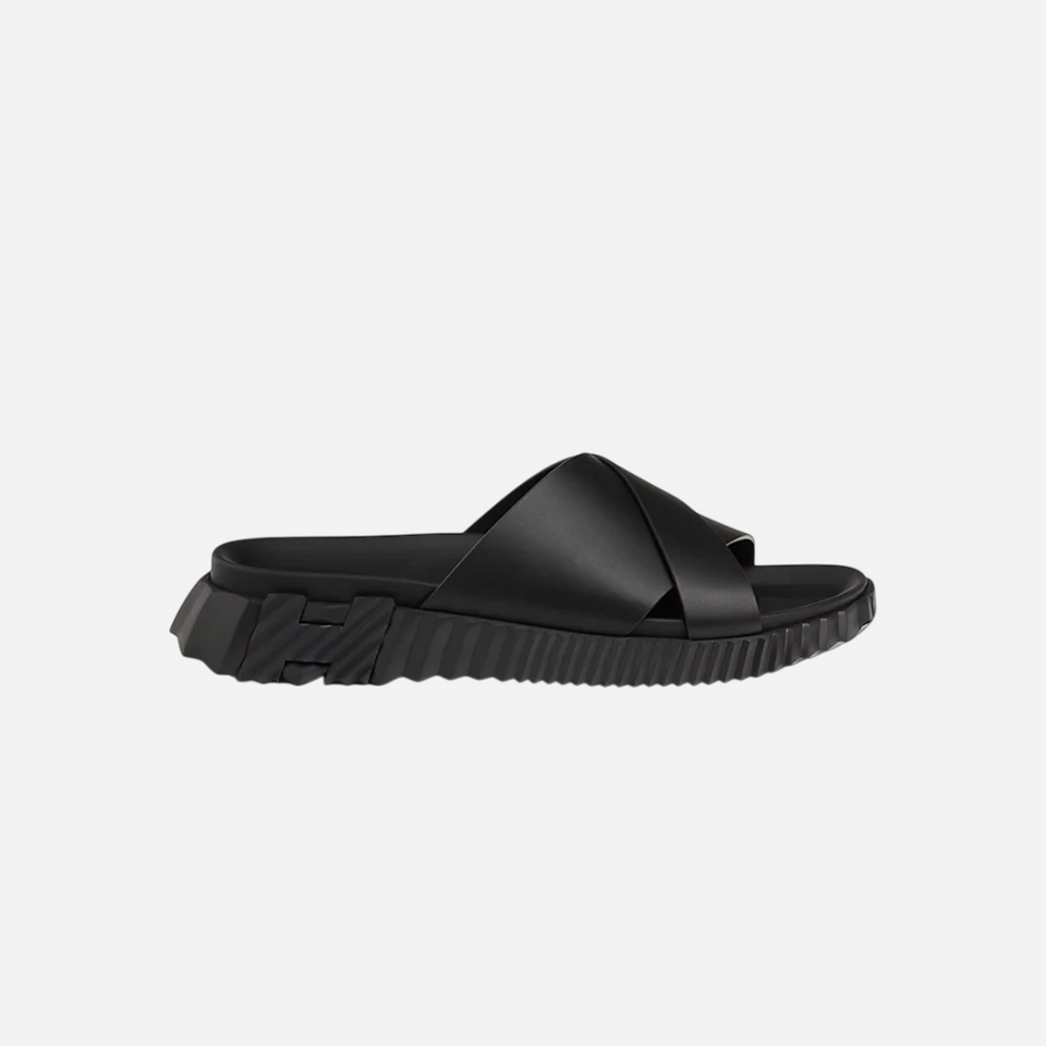 Hermes Infra Sandal Noir