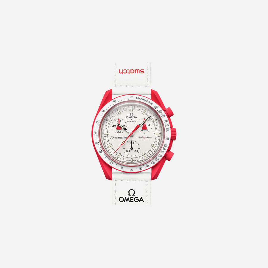 Swatch X Omega Bioceramic Moonswatch Mission To Mars