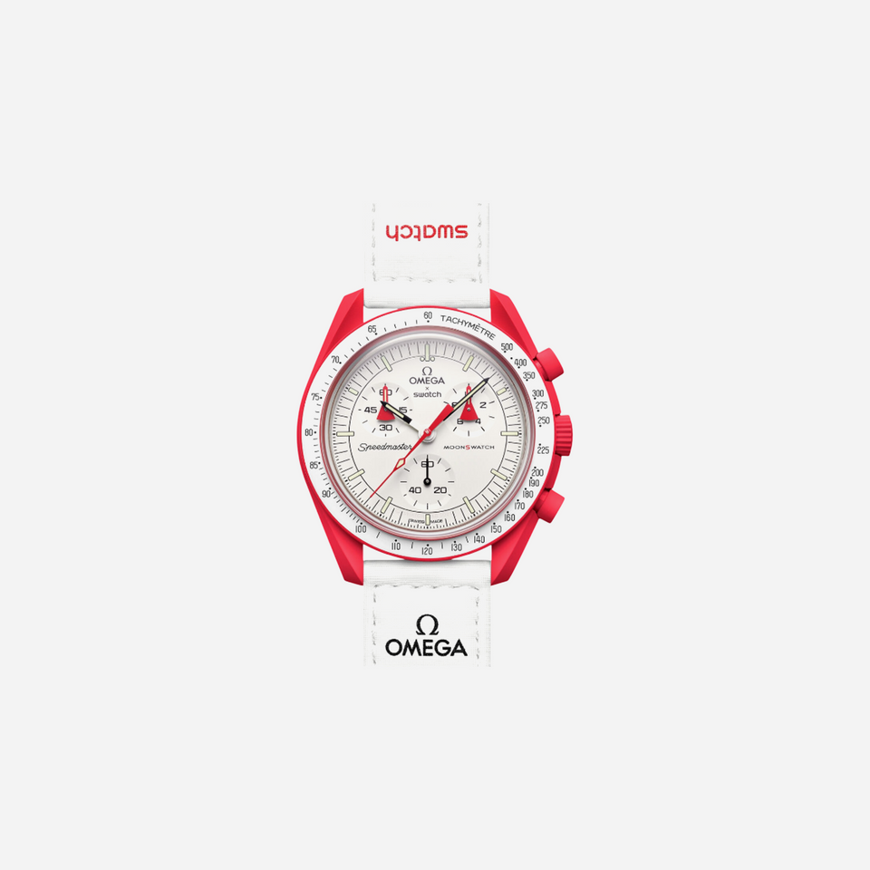 Swatch X Omega Bioceramic Moonswatch Mission To Mars