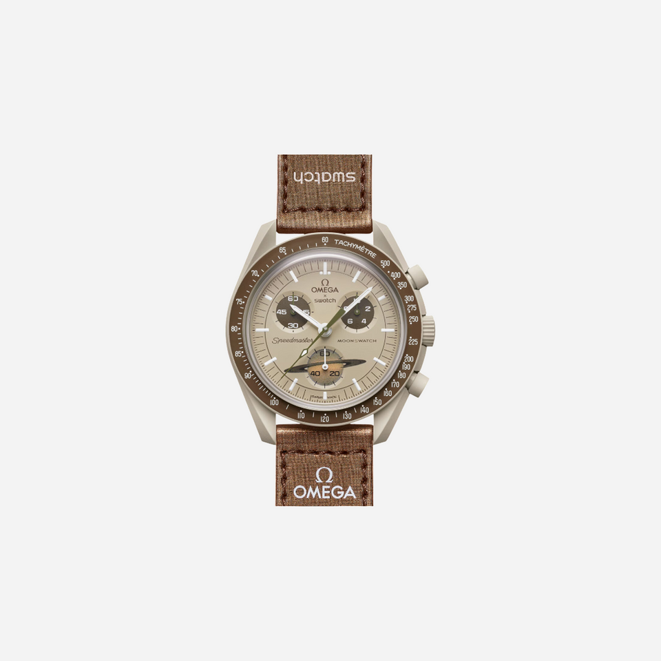 Swatch X Omega Bioceramic Moonswatch Mission To Saturn