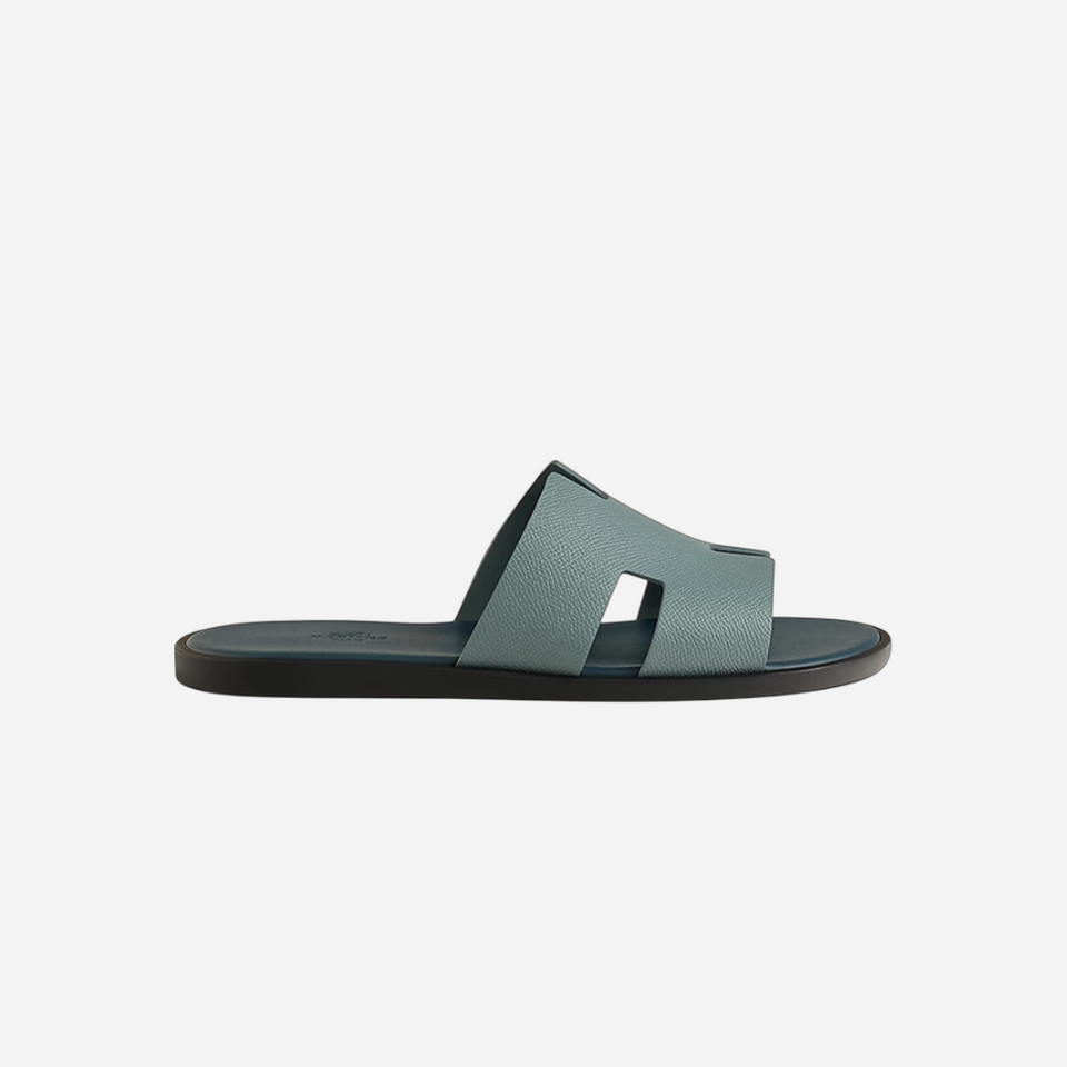 Hermes Izmir Sandal Bleu Tonnerre / Bleu Celeste