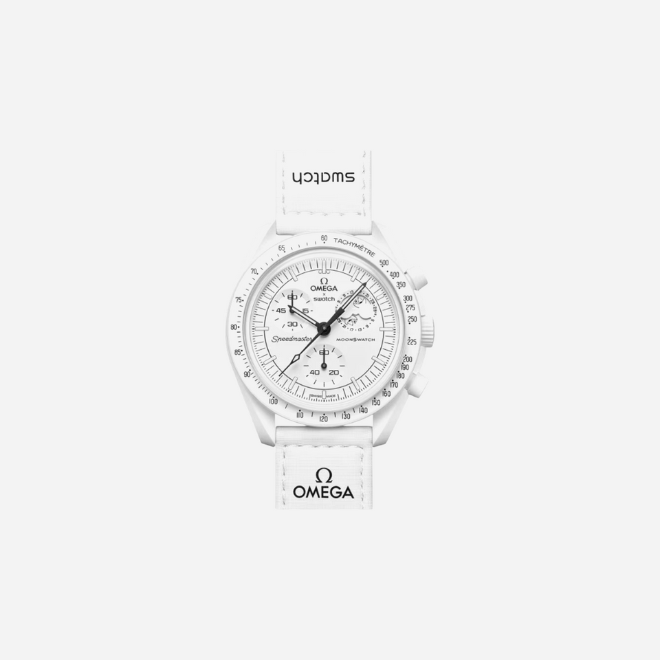 Swatch X Omega Bioceramic Moonswatch Mission To Moonphase Snoopy