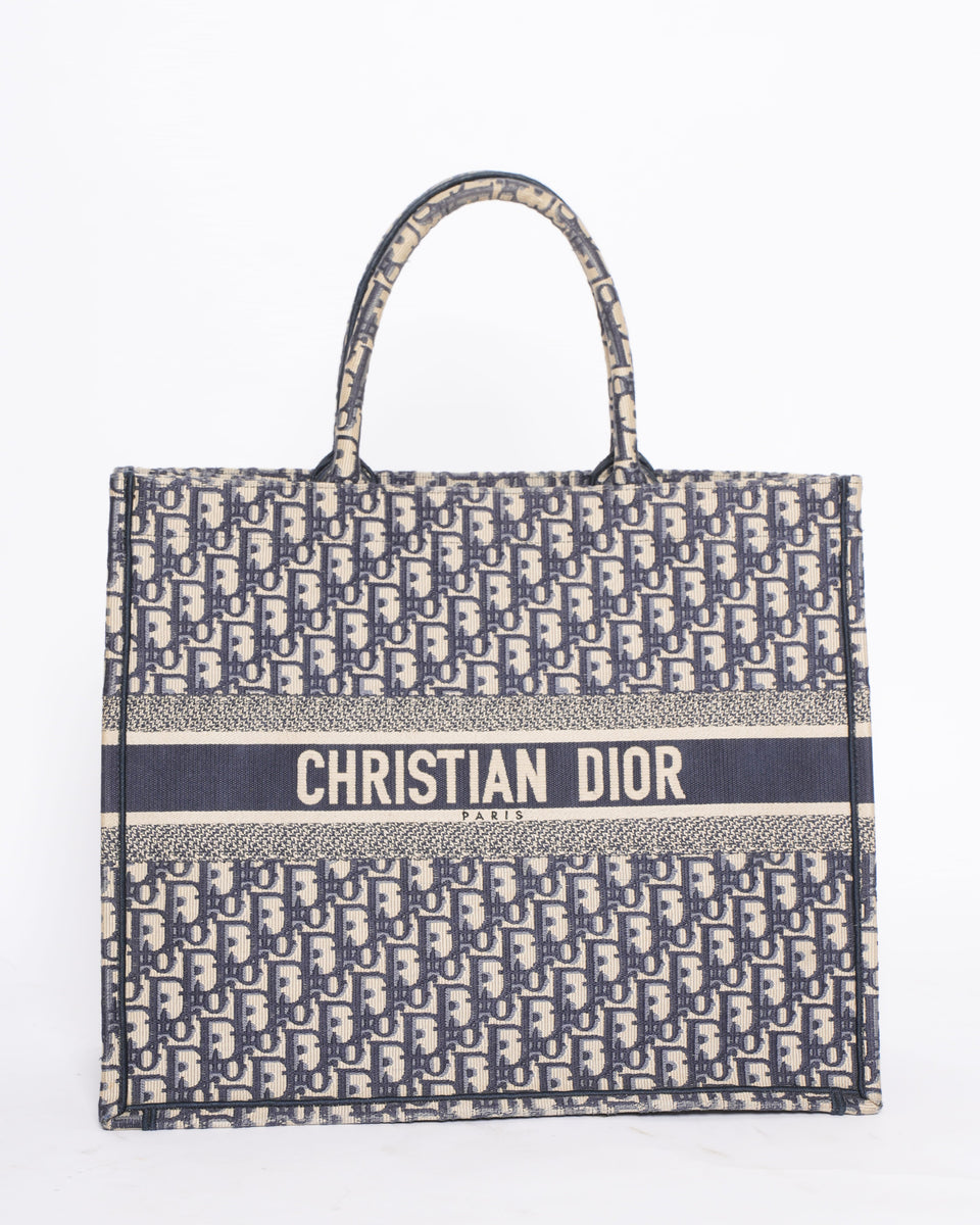 Dior New Christian Dior Large Book Tote Bag