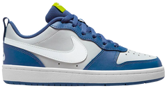 Nike Court Borough Low 2 GS 'Grey Fog Mystic Navy'