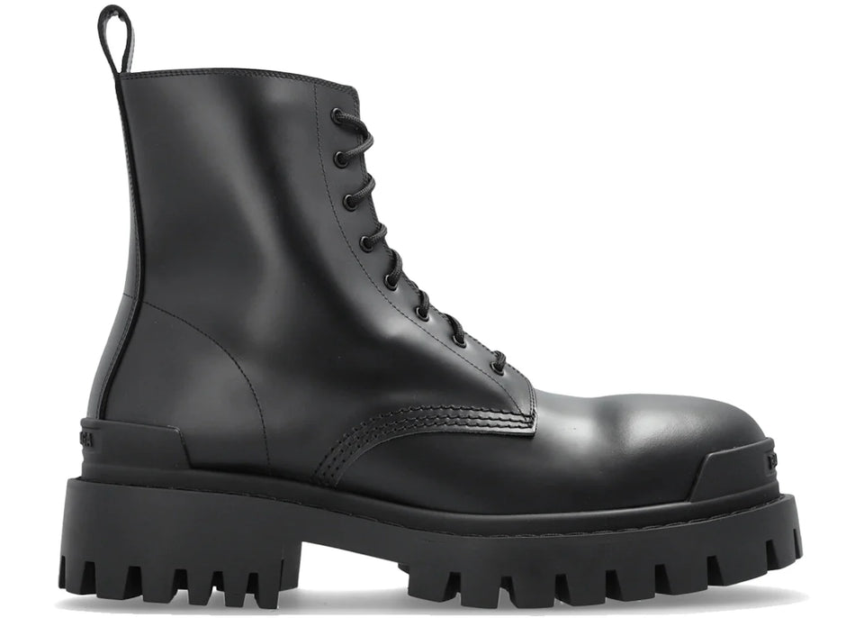 Balenciaga Combat Strike Boot Black