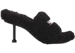 Balenciaga Furry Sandal M80 Black (Womens)