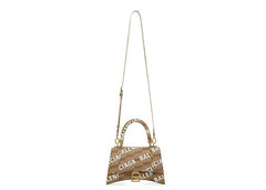 Balenciaga Hourglass Top Handle BB Monogram Beige
