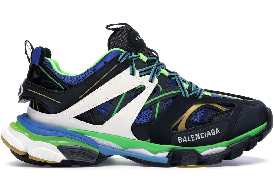 Balenciaga Track Green White Blue