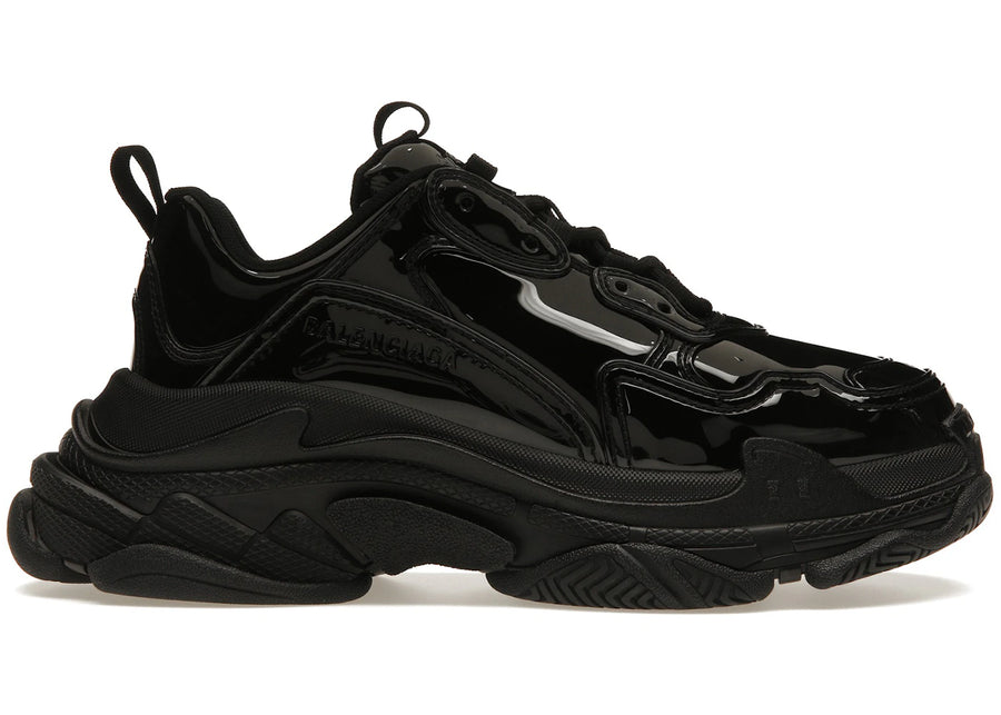 Balenciaga Triple S Black Patent