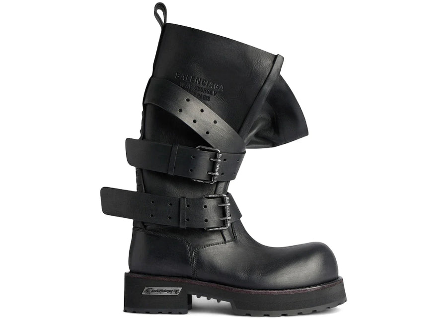 Balenciaga Venom Boot Black Womens