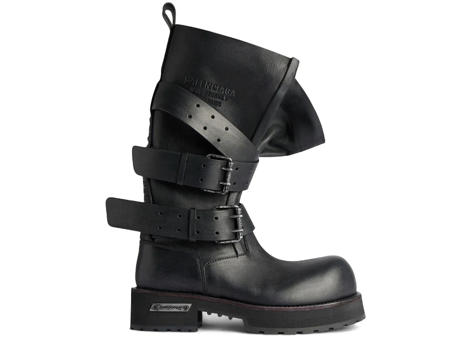 Balenciaga Venom Boot Black Womens