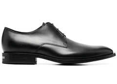 Balenciaga Wallstreet Almond-Toe Derby Shoe Black