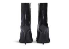 Balenciaga Witch 110mm Booties Black Sheepskin (Women's)