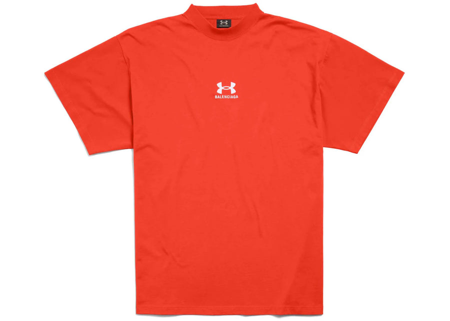 Balenciaga x Under Armour T-Shirt Oversized Fit Red/White
