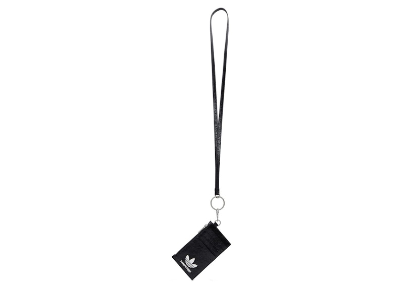 Balenciaga x adidas Card Case On Keychain Black/White